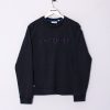 Impalavintage Lacoste Navy Blue Sweatshirt Hot