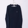 Impalavintage Tommy Hilfiger Navy Blue Sweater New