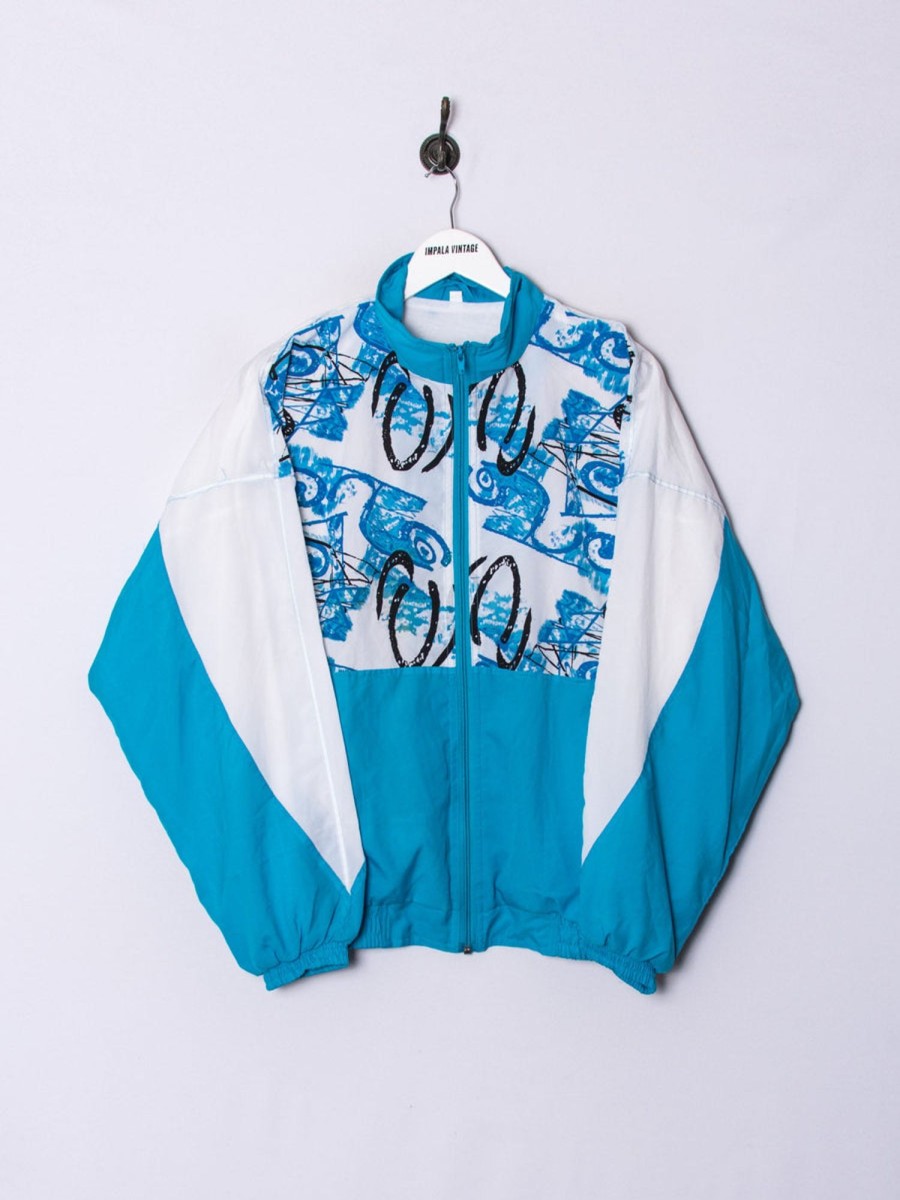 Impalavintage Light Blue Shell Jacket Online