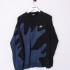 Impalavintage Nike Black & Blue Rework Sweatshirt Clearance