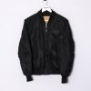 Impalavintage Alpha Industries Black Bomber Jacket Hot