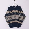 Impalavintage Brice Blue Sweater New