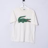 Impalavintage Lacoste White Cotton Tee Best