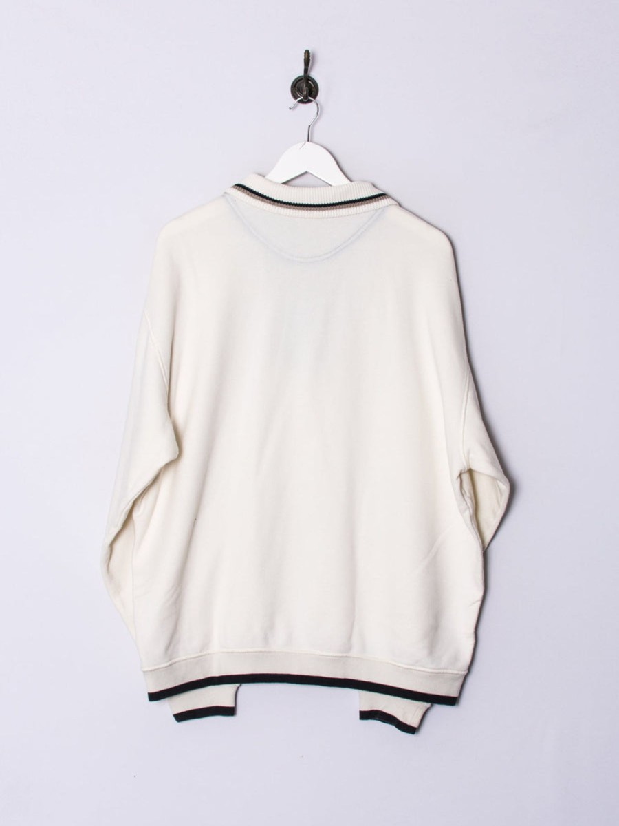 Impalavintage Hugo Boss White Ii Sweatshirt Online