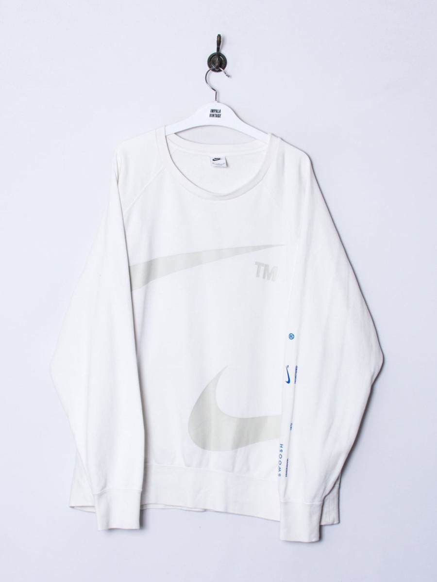 Impalavintage Nike White Ii Sweatshirt Wholesale