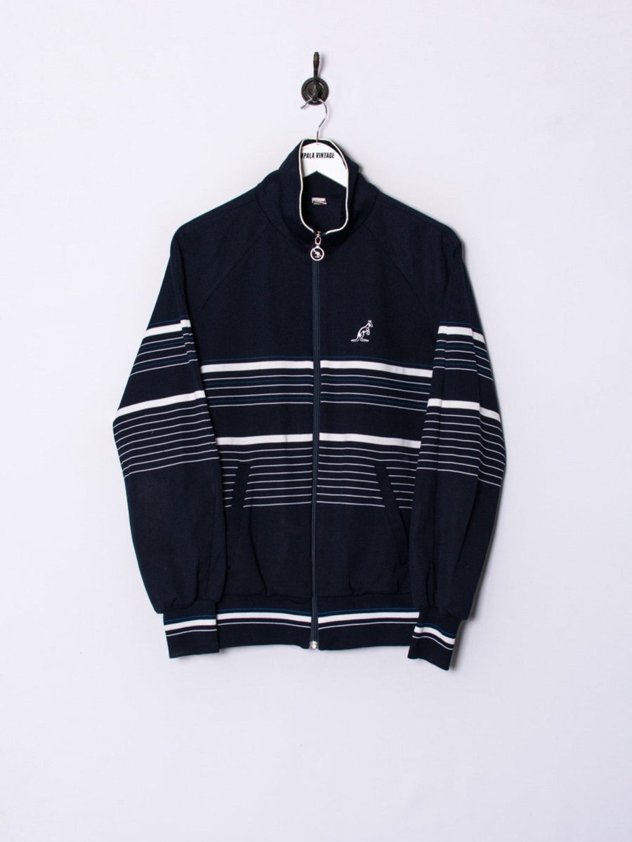 Impalavintage Australian L'Alpina Navy Blue Track Jacket Clearance