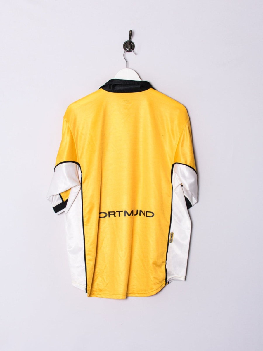 Impalavintage Borussia Dortmund Nike Official Football 1998/2000 Home Jersey Clearance