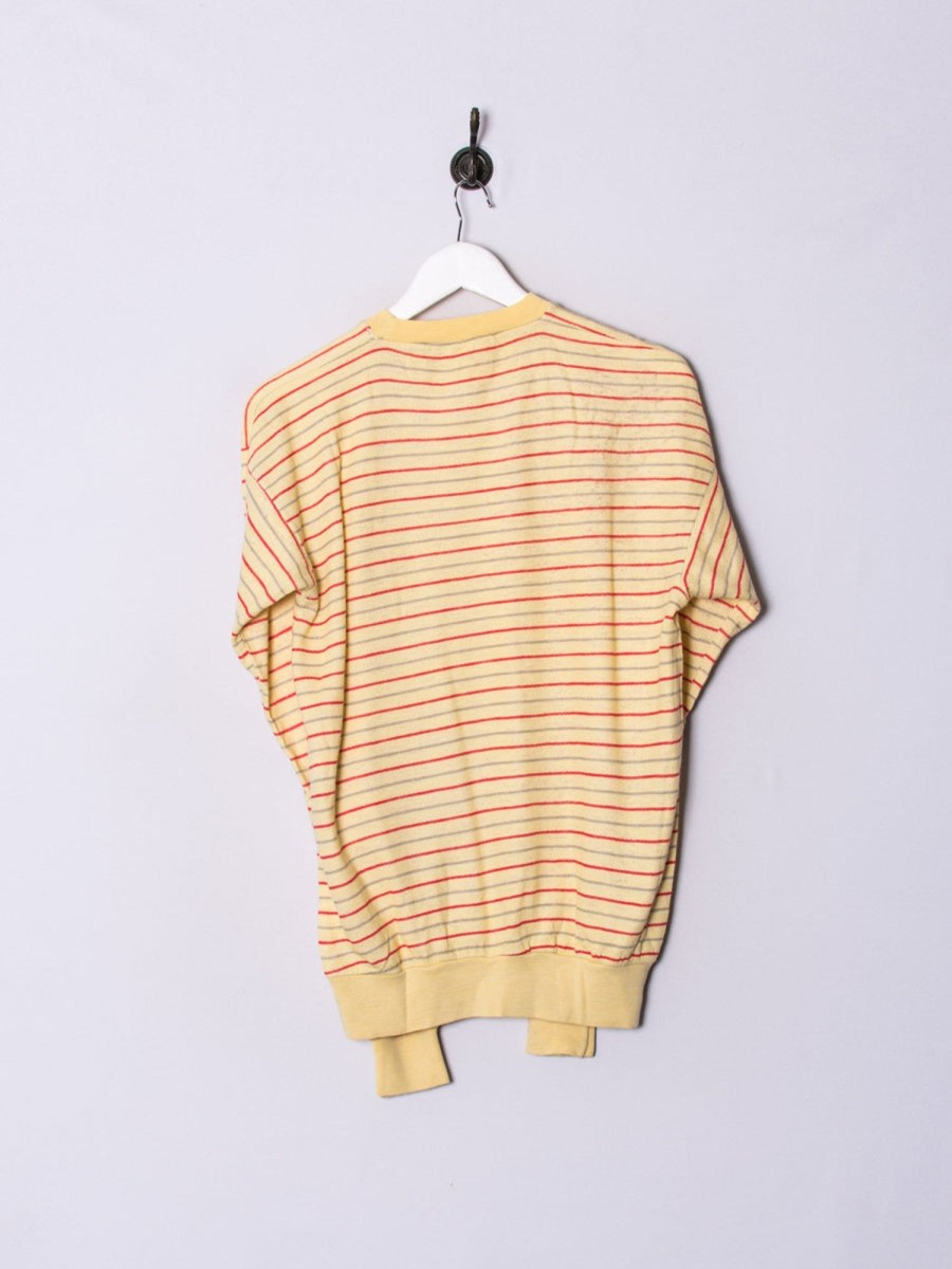 Impalavintage Yellow Stripes I Sweatshirt Hot