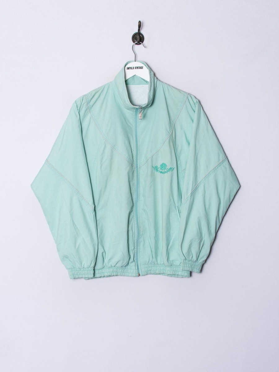 Impalavintage Arkapen Aquamarine Shell Jacket Hot