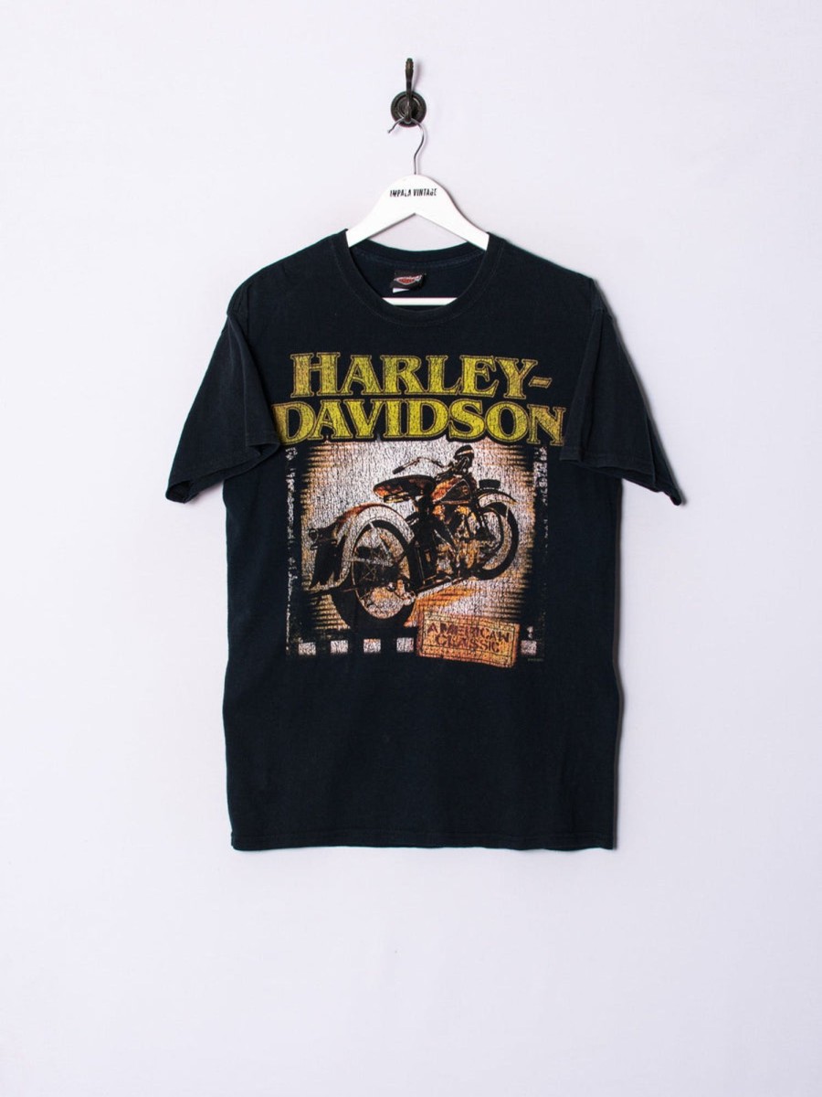 Impalavintage Harley Davidson Almeria Cotton Tee New