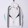 Impalavintage Real Madrid Adidas Official Football White Hooded Track Jacket Wholesale