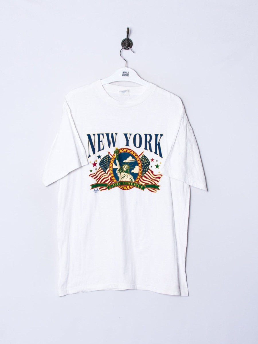 Impalavintage New York Lady Cotton Tee Clearance