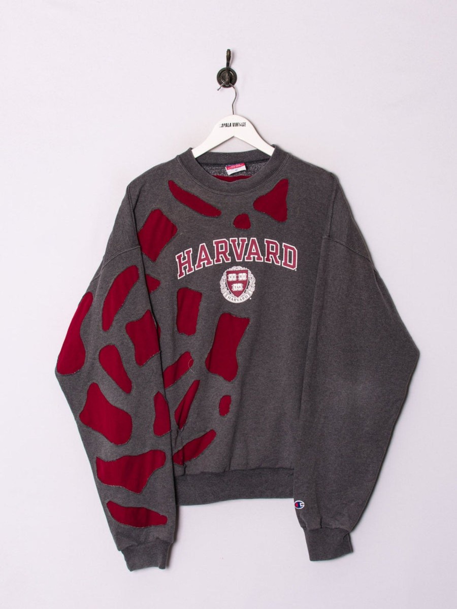 Impalavintage Harvard Champion Rework Sweatshirt Wholesale