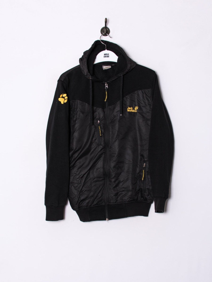 Impalavintage Jack Wolfskin Black Jacket Clearance