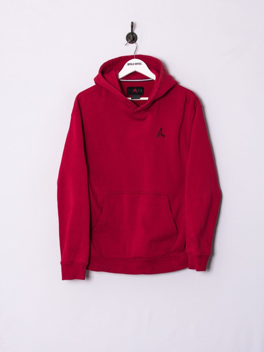 Impalavintage Air Jordan Red Hoodie Wholesale