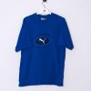 Impalavintage Puma Blue Cotton Tee Best