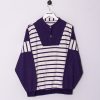 Impalavintage Purple Retro Sweatshirt Online