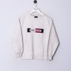 Impalavintage Tommy Hilfiger White Sweatshirt Online