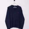 Impalavintage Polo Ralph Lauren Ii Navy Blue Sweater Wholesale