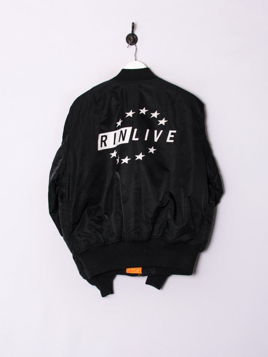 Impalavintage Alpha Industries Division Reversible Bomber Jacket Clearance