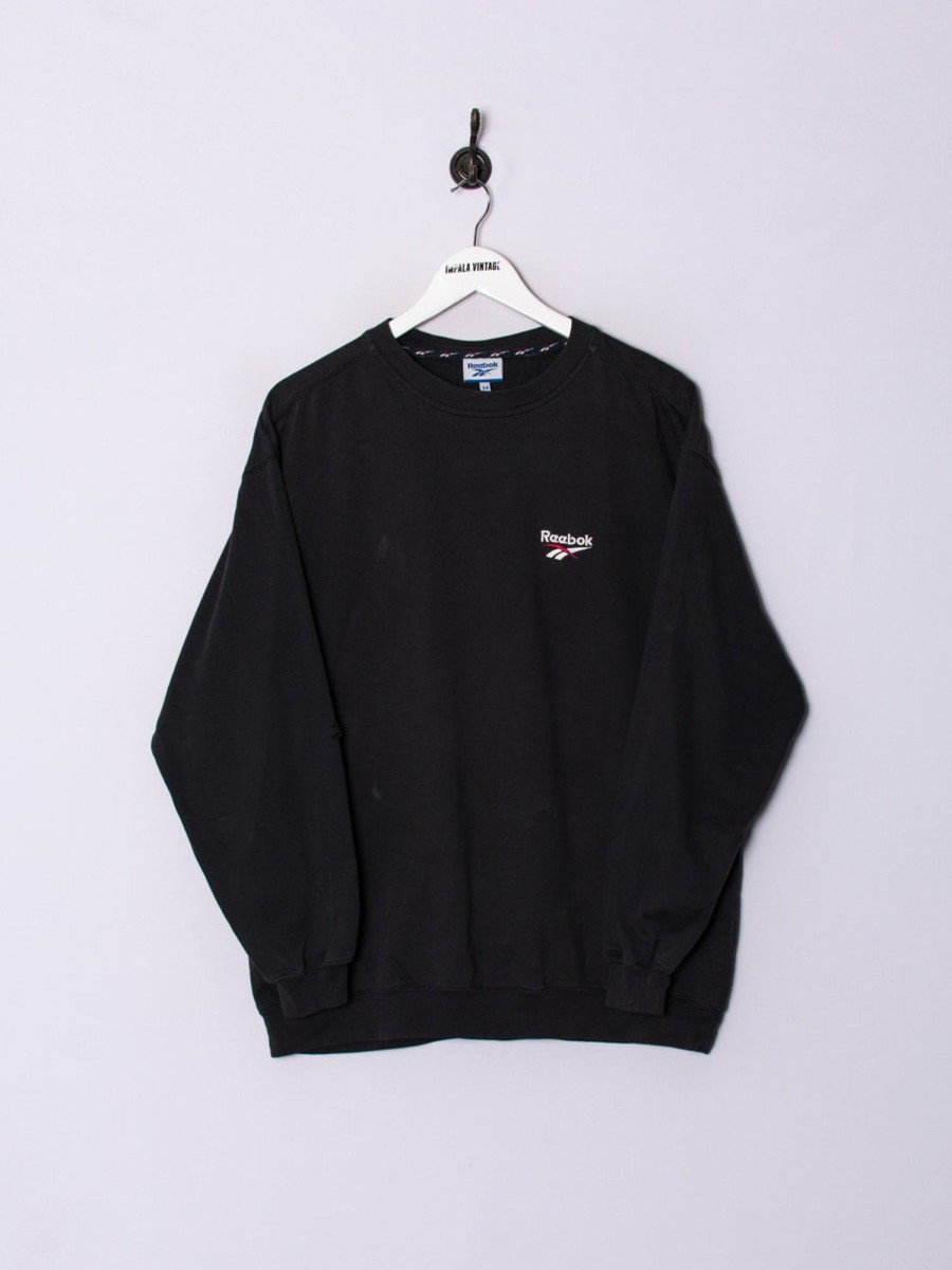 Impalavintage Reebok Black Sweatshirt New