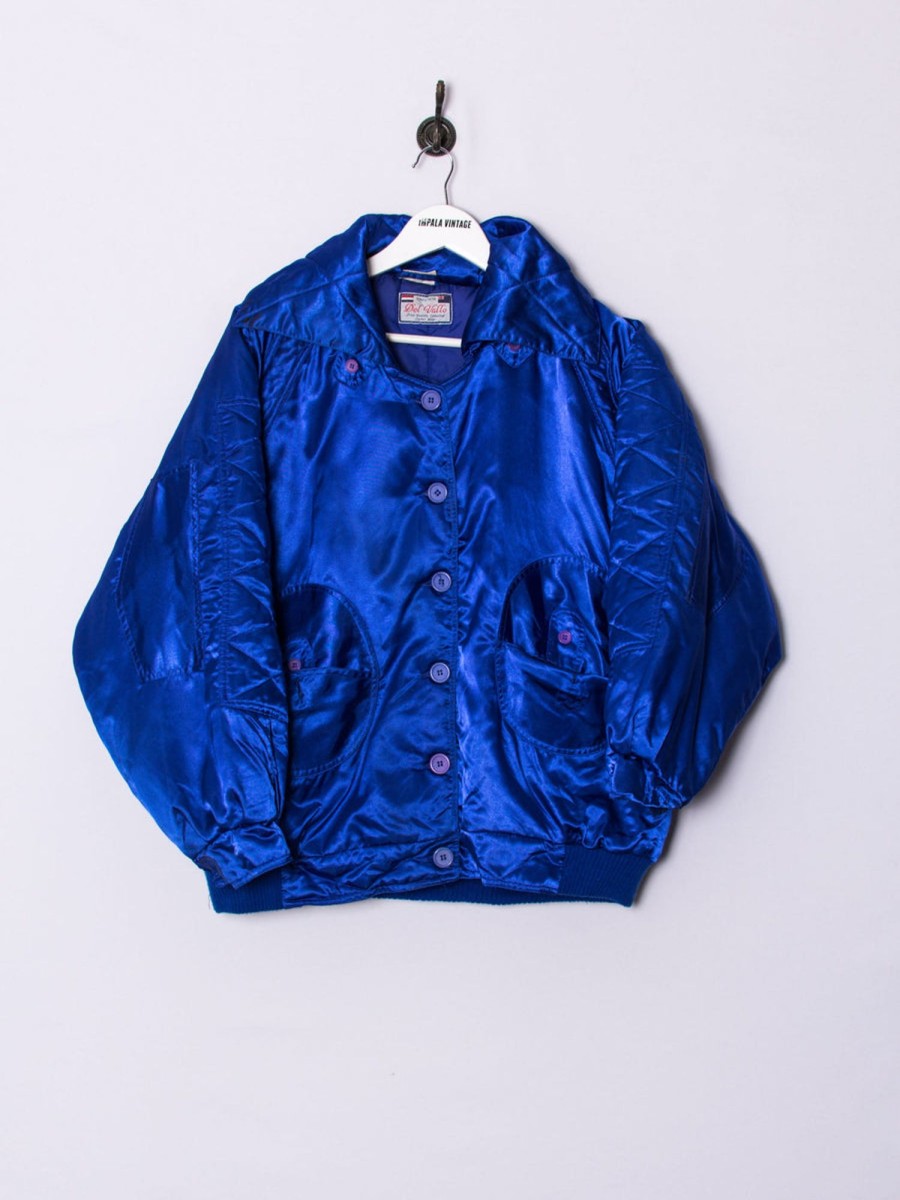 Impalavintage Del Vallo Blue Shell Coat Best