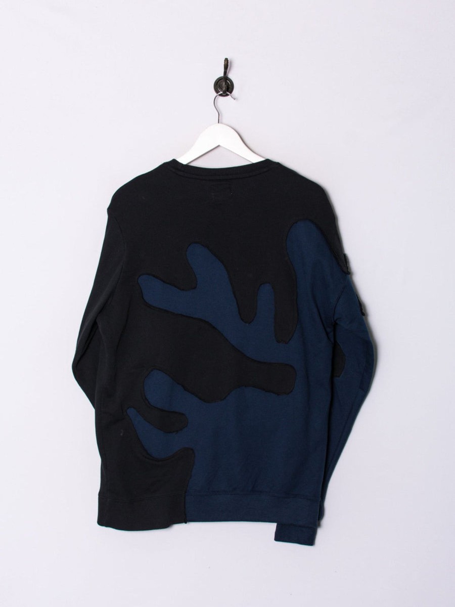 Impalavintage Champion Black & Blue Rework Sweatshirt Hot