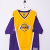 Impalavintage Los Angeles Lakers Champion Official Nba Cotton Tee New