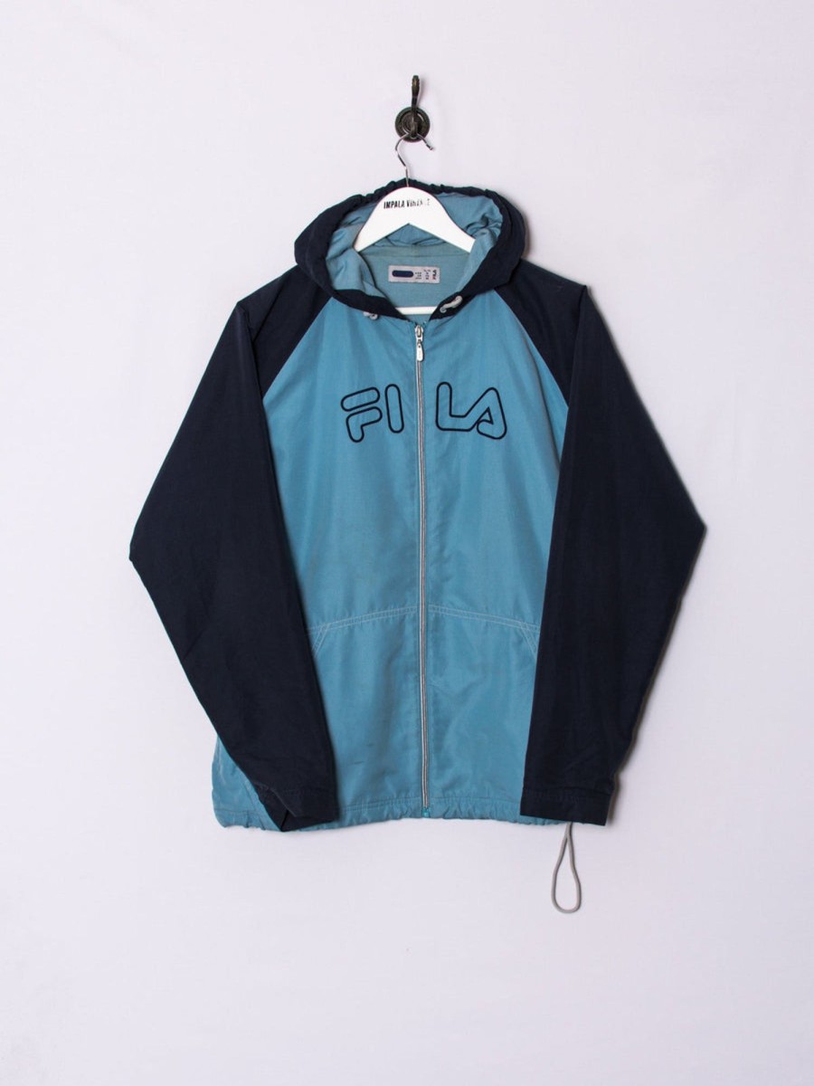 Impalavintage Fila Hooded Track Jacket Best