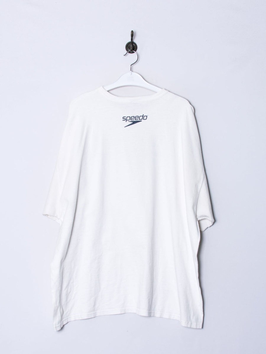 Impalavintage Swim Mac Carolina Champion White Cotton Tee Hot