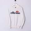 Impalavintage Ellesse White Sweatshirt New