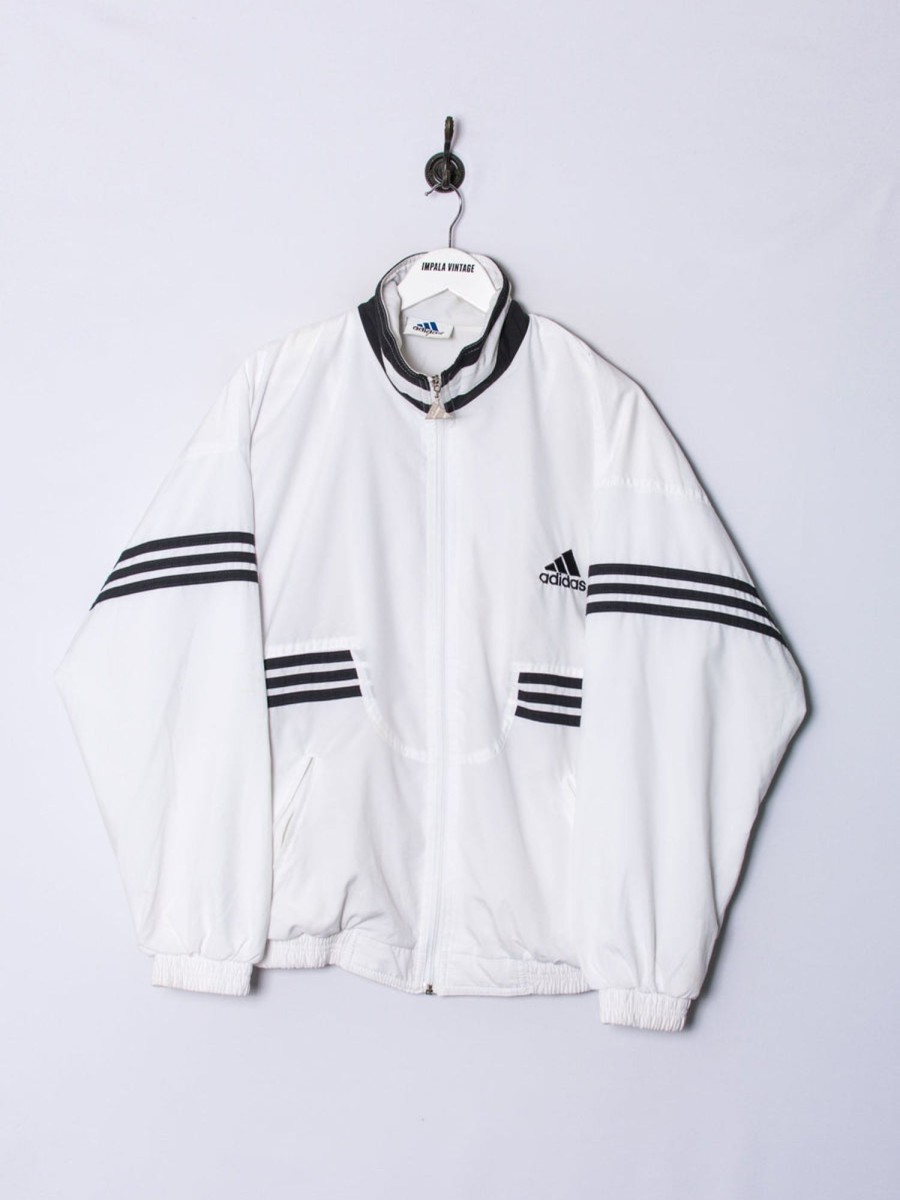 Impalavintage Adidas White Ii Track Jacket Online