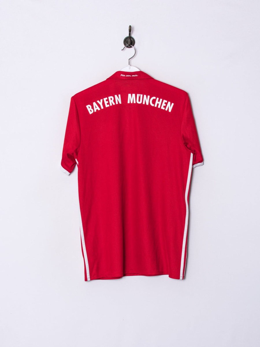 Impalavintage Fc Bayern Munchen Adidas Official Football 2016/2017 Home Jersey Clearance