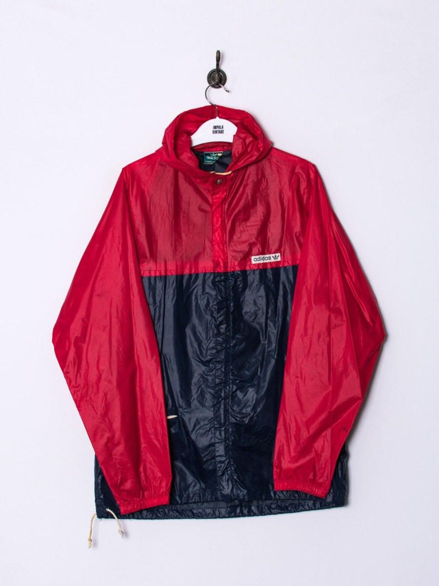 Impalavintage Adidas Originals Red & Blue Raincoat Online