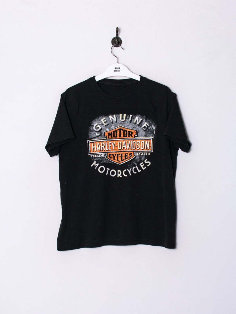 Impalavintage Harley Davidson Cotton Tee Hot