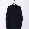 Impalavintage Lacoste Zipper Sweater Online