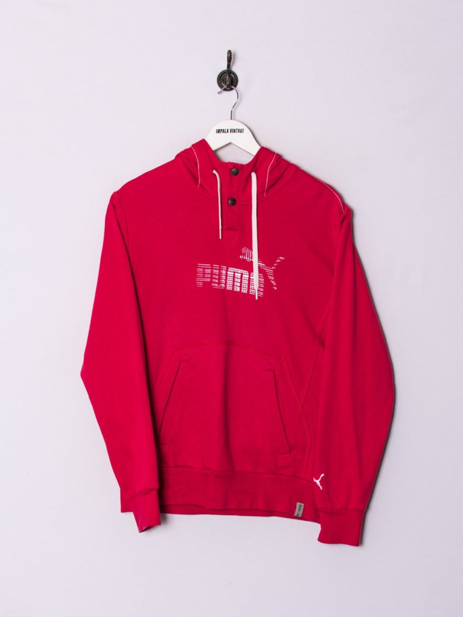 Impalavintage Puma Red Hoodie New