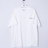 Impalavintage Champion White Cotton Tee New