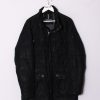 Impalavintage Tommy Hilfiger Black Long Jacket Best