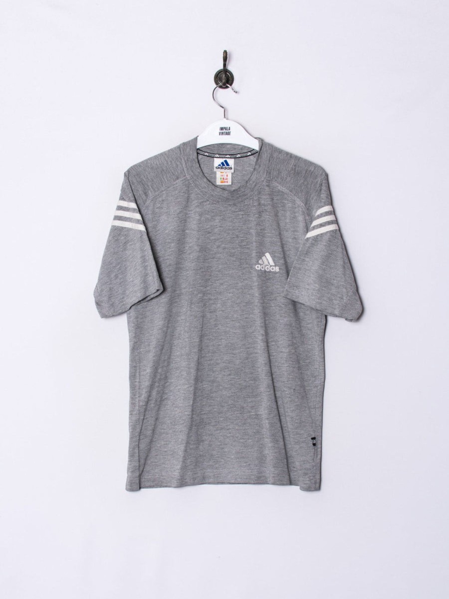 Impalavintage Adidas Grey Ii Tee Hot