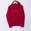 Impalavintage Champion Red Ii Hoodie New