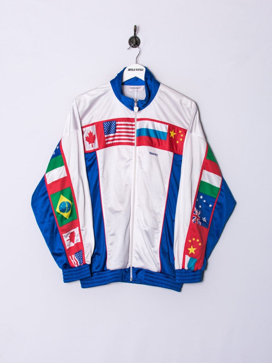 Impalavintage Smano Flag'S Track Jacket New