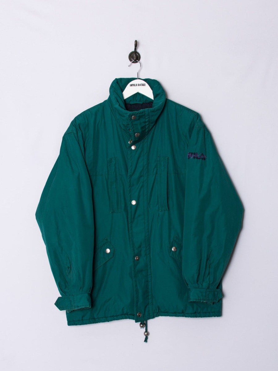 Impalavintage Fila Magic Line Coat Clearance