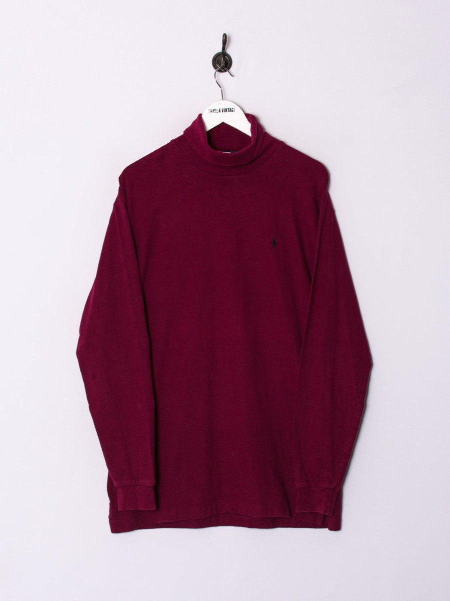 Impalavintage Polo Ralph Lauren Turtleneck Sweatshirt Clearance