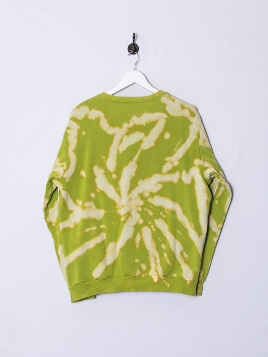 Impalavintage Adidas Green Tie Dye Sweatshirt Best