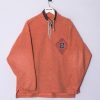 Impalavintage Santostefano 1/3 Zipper Fleece New