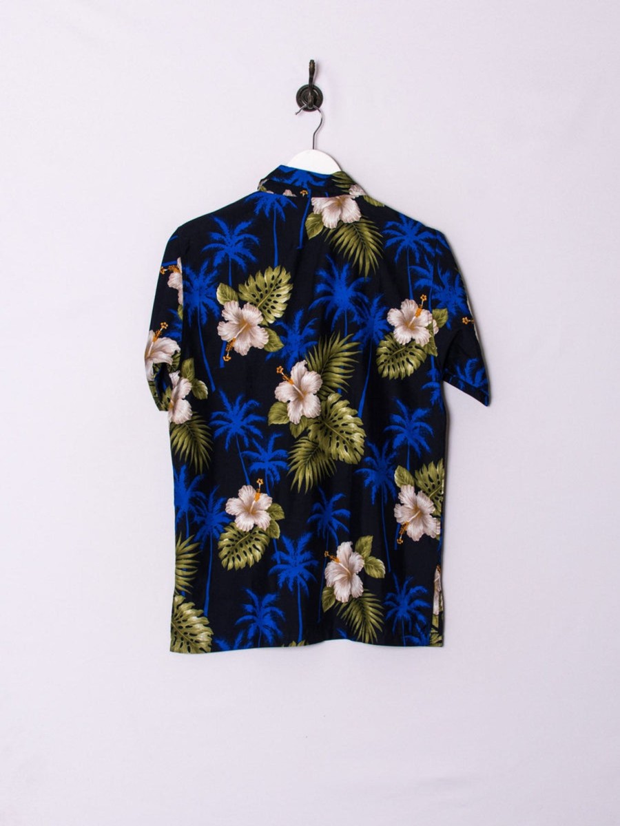 Impalavintage Blue Palms Shirt Online