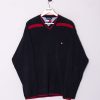 Impalavintage Tommy Hilfiger V-Neck Sweater Wholesale