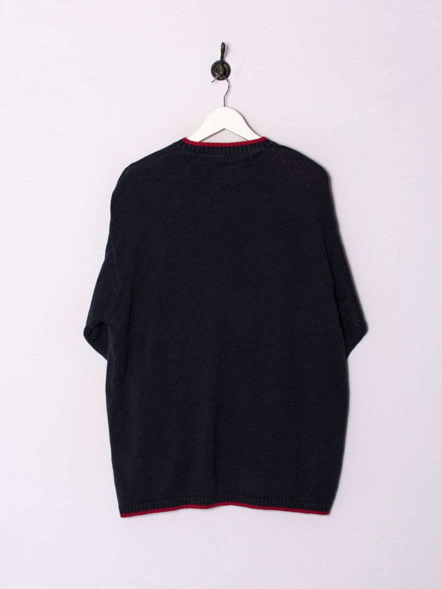 Impalavintage Tommy Hilfiger V-Neck Sweater Wholesale