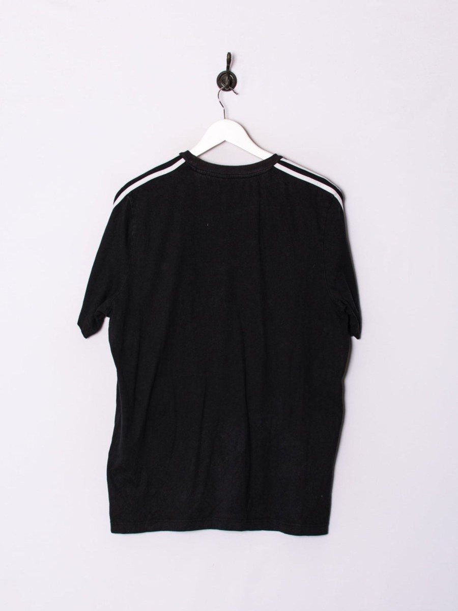 Impalavintage Adidas Black Cotton Tee Clearance